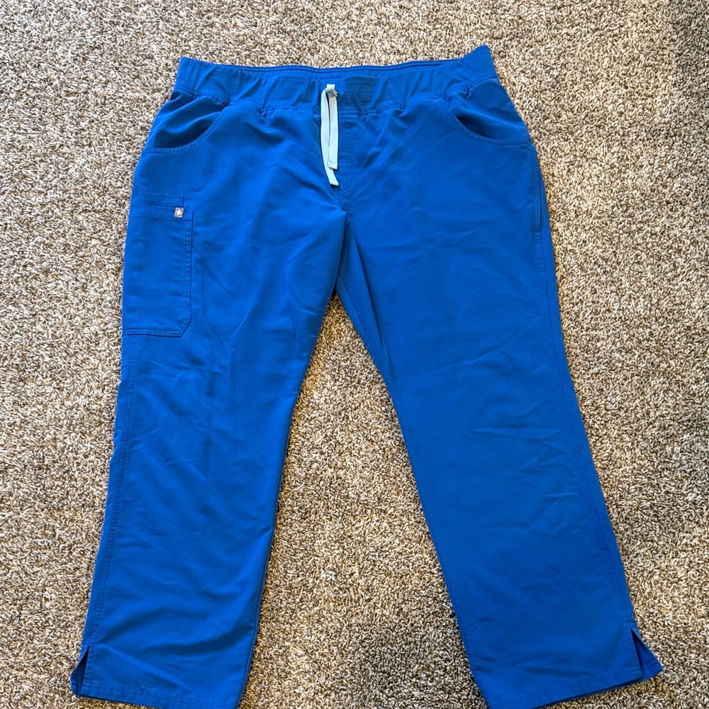 Figs Women's Blue Cargo Pants